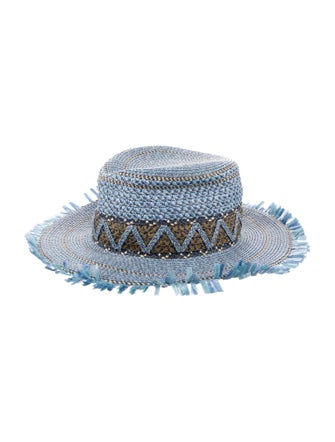 Eric Javits Straw Wide-Brim Hat