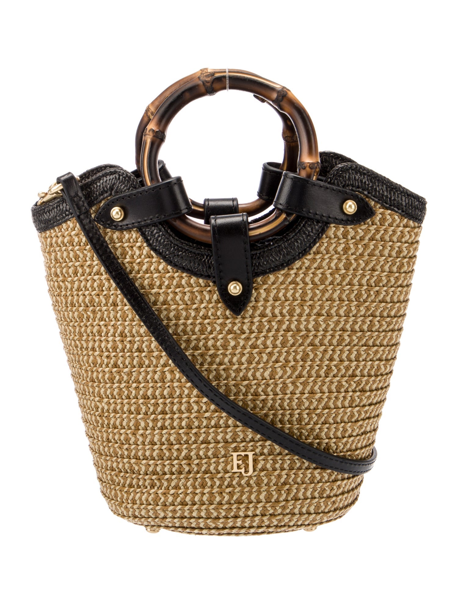 Eric Javits Raffia Top Handle Bag