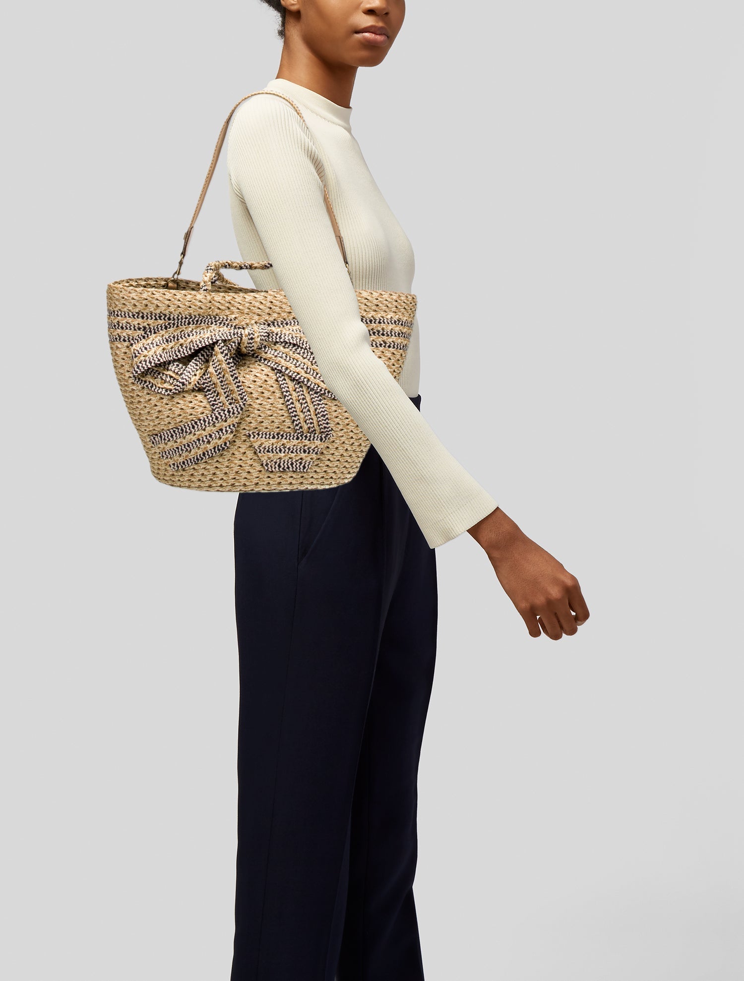 Eric Javits Straw Evening Bag