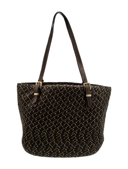 Eric Javits Straw Messenger Bag