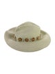 Eric Javits Straw Woven Wide Brim Sun Hat