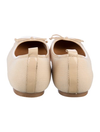 Eric Javits Bow Accents Ballet Flats