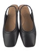 Eric Javits Leather Slingback Flats