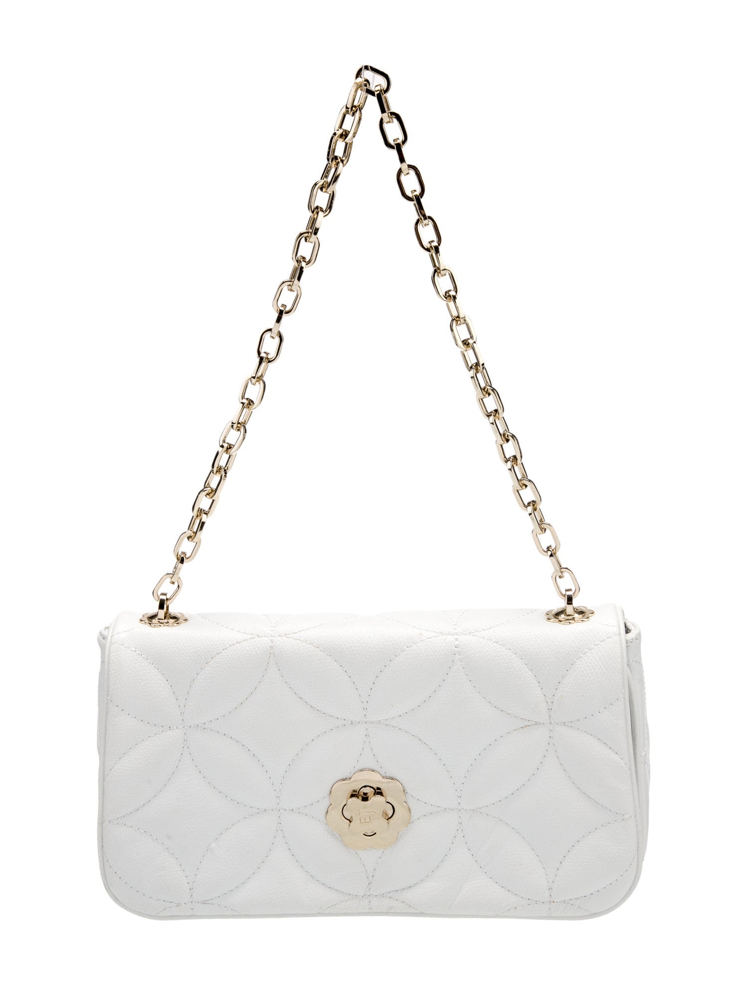 Eric Javits Leather Top Handle Bag