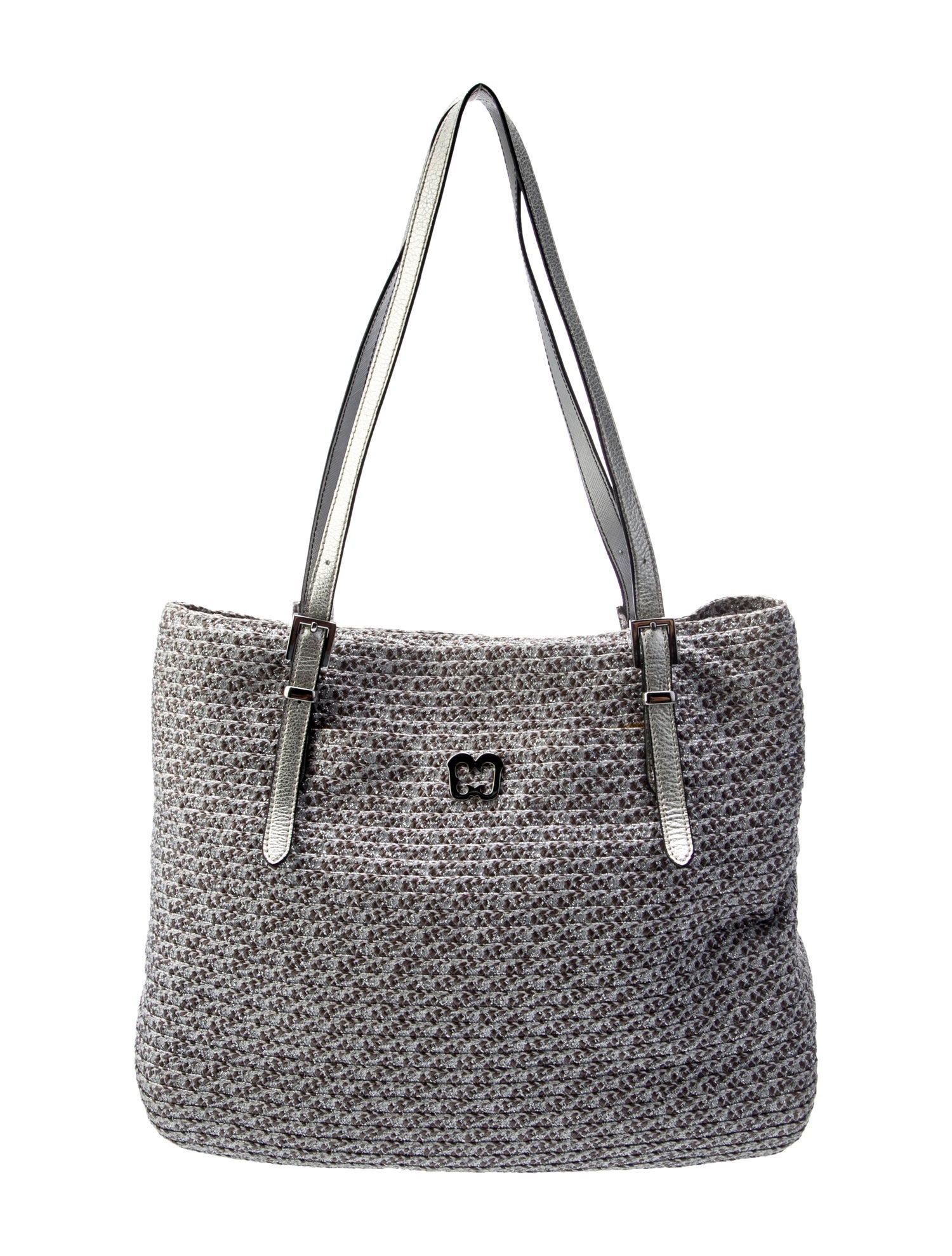 Eric Javits Raffia Minaudière