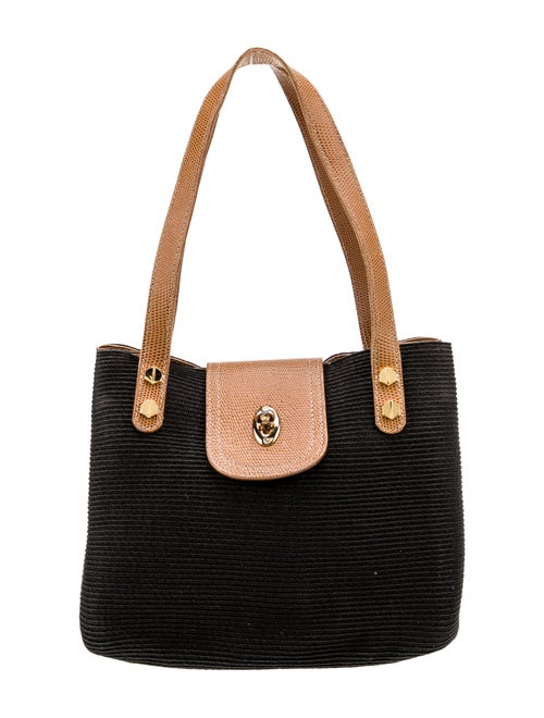 Eric Javits Raffia Top Handle Bag