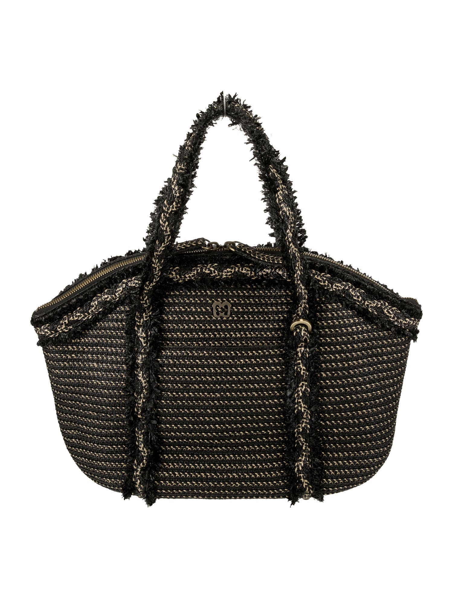 Eric Javits Raffia Top Handle Bag