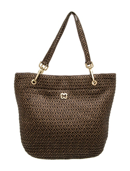 Eric Javits Straw Top Handle Bag