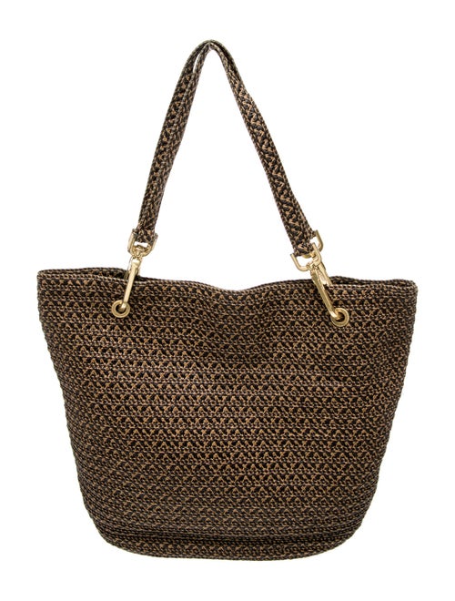Eric Javits Straw Top Handle Bag