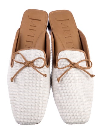 Eric Javits Straw Mules