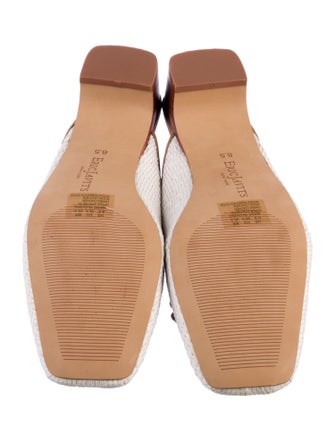 Eric Javits Straw Mules