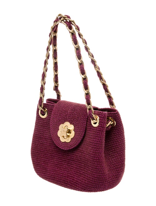 Eric Javits Raffia Top Handle Bag