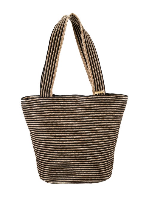 Eric Javits Straw Top Handle Bag