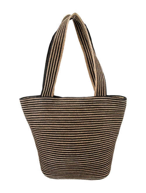 Eric Javits Straw Top Handle Bag