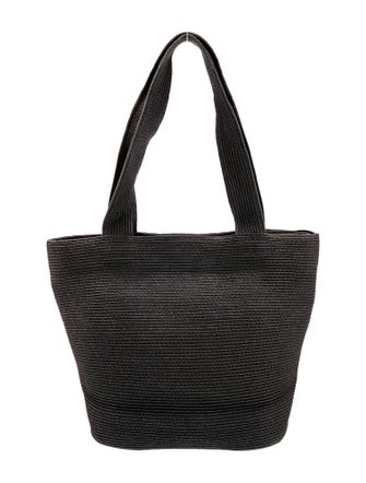 Eric Javits Raffia Bucket Bag