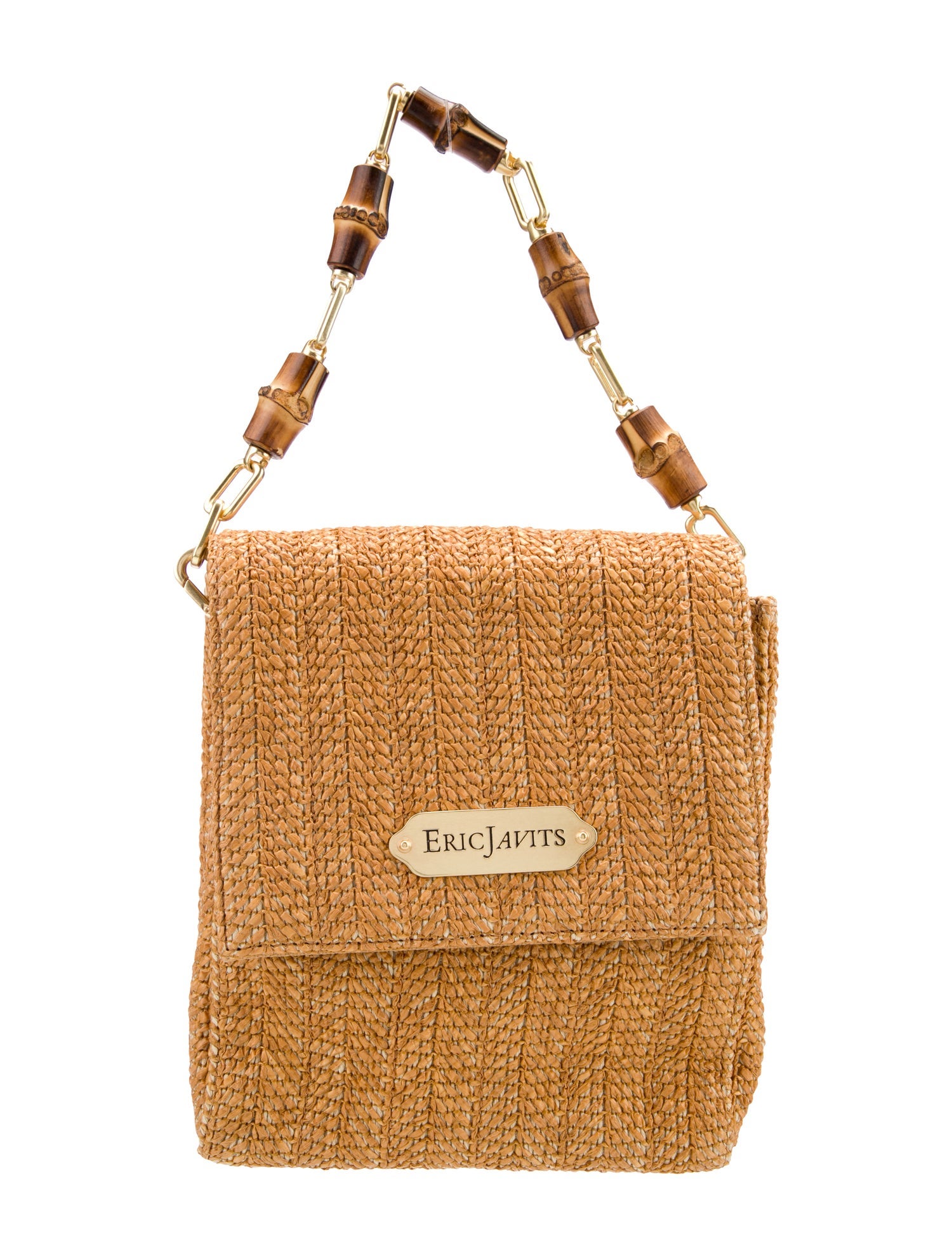 Eric Javits Raffia Top Handle Bag