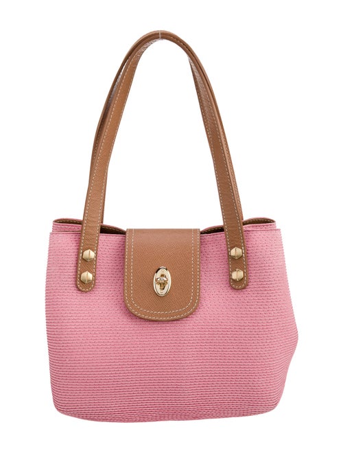 Eric Javits Raffia Top Handle Bag