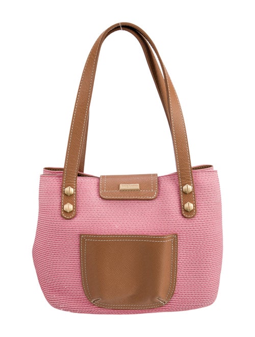 Eric Javits Raffia Top Handle Bag