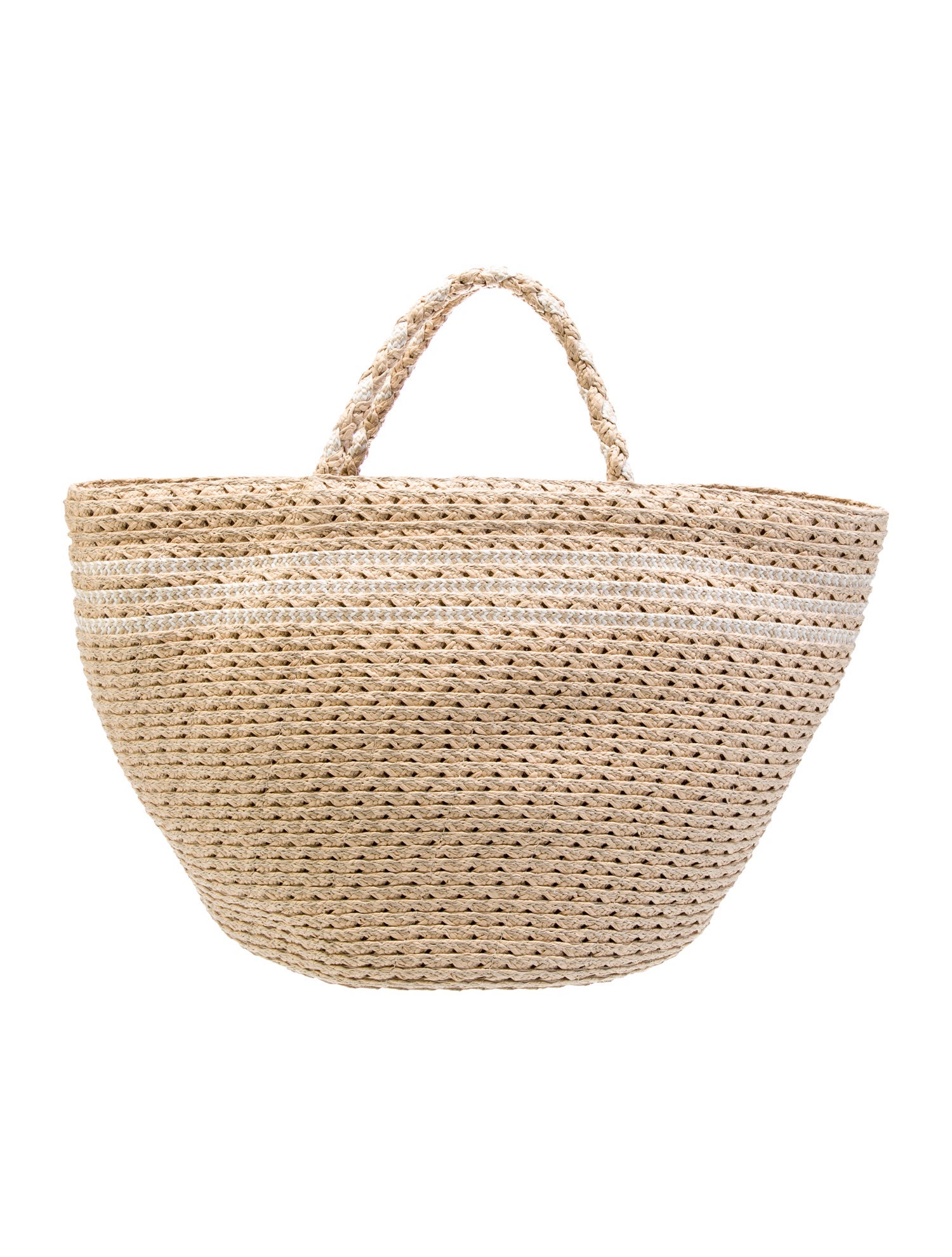 Eric Javits Raffia Top Handle Bag