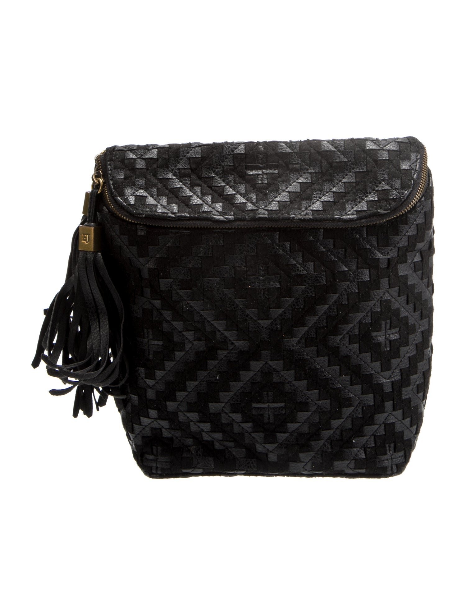 Eric Javits Suede Messenger Bag