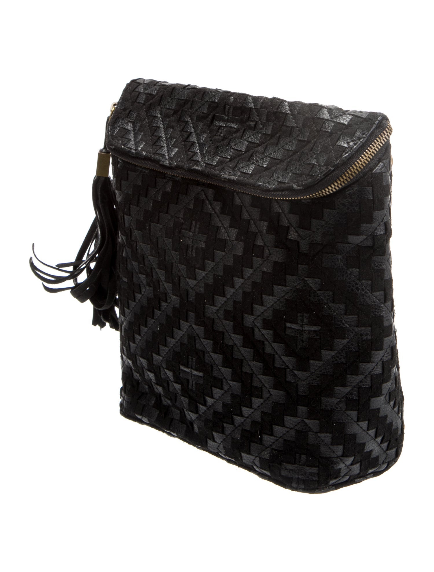 Eric Javits Suede Messenger Bag