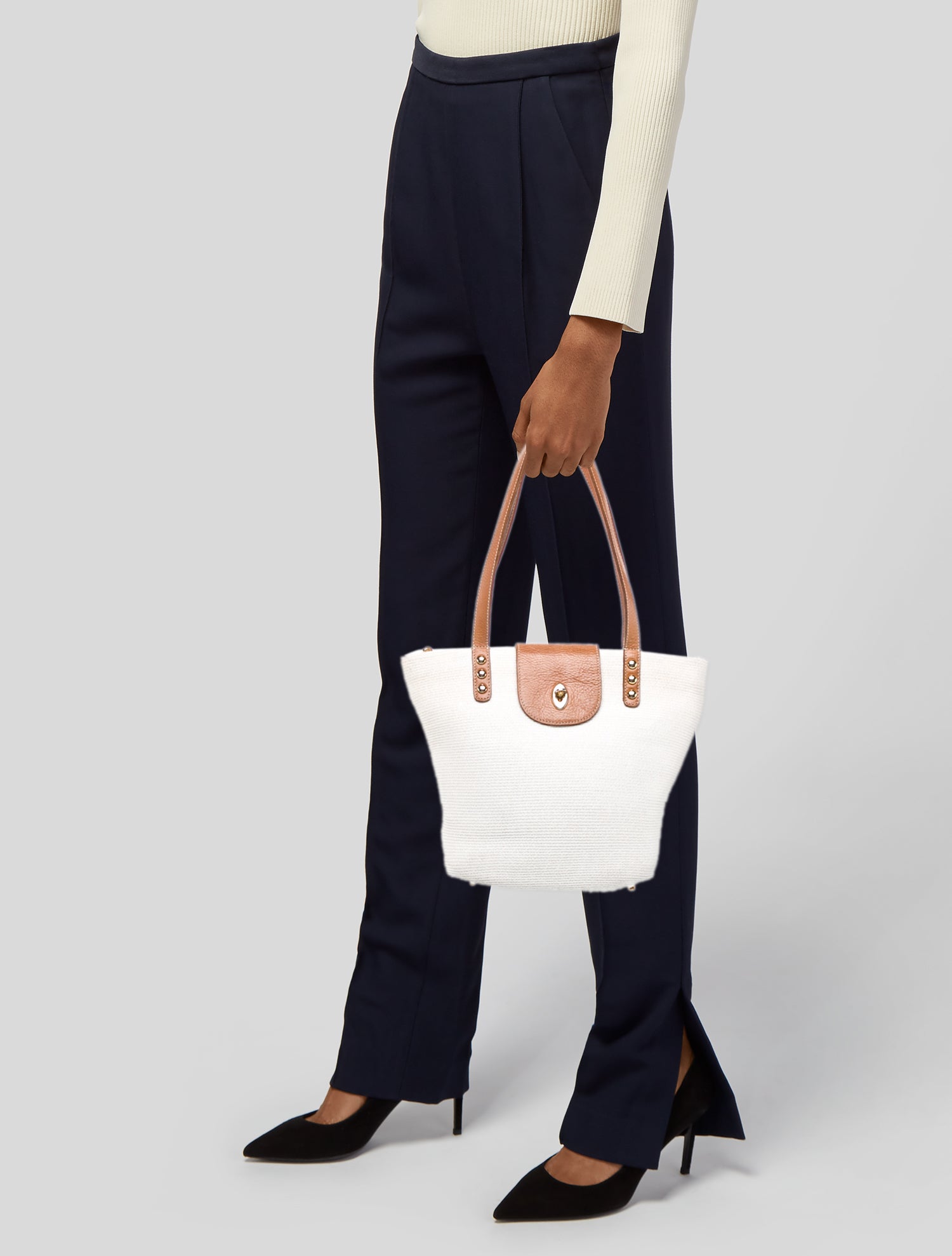 Eric Javits Straw Shoulder Bag