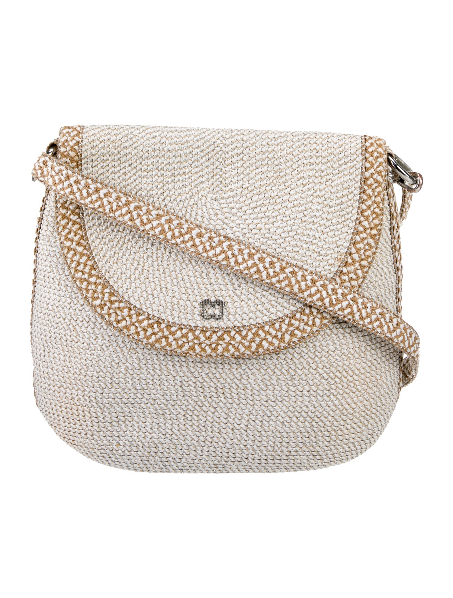 Eric Javits Raffia Crossbody Bag