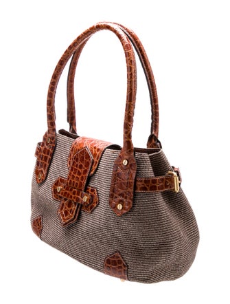 Eric Javits Raffia Shoulder Bag
