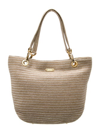 Eric Javits Raffia Shoulder Bag