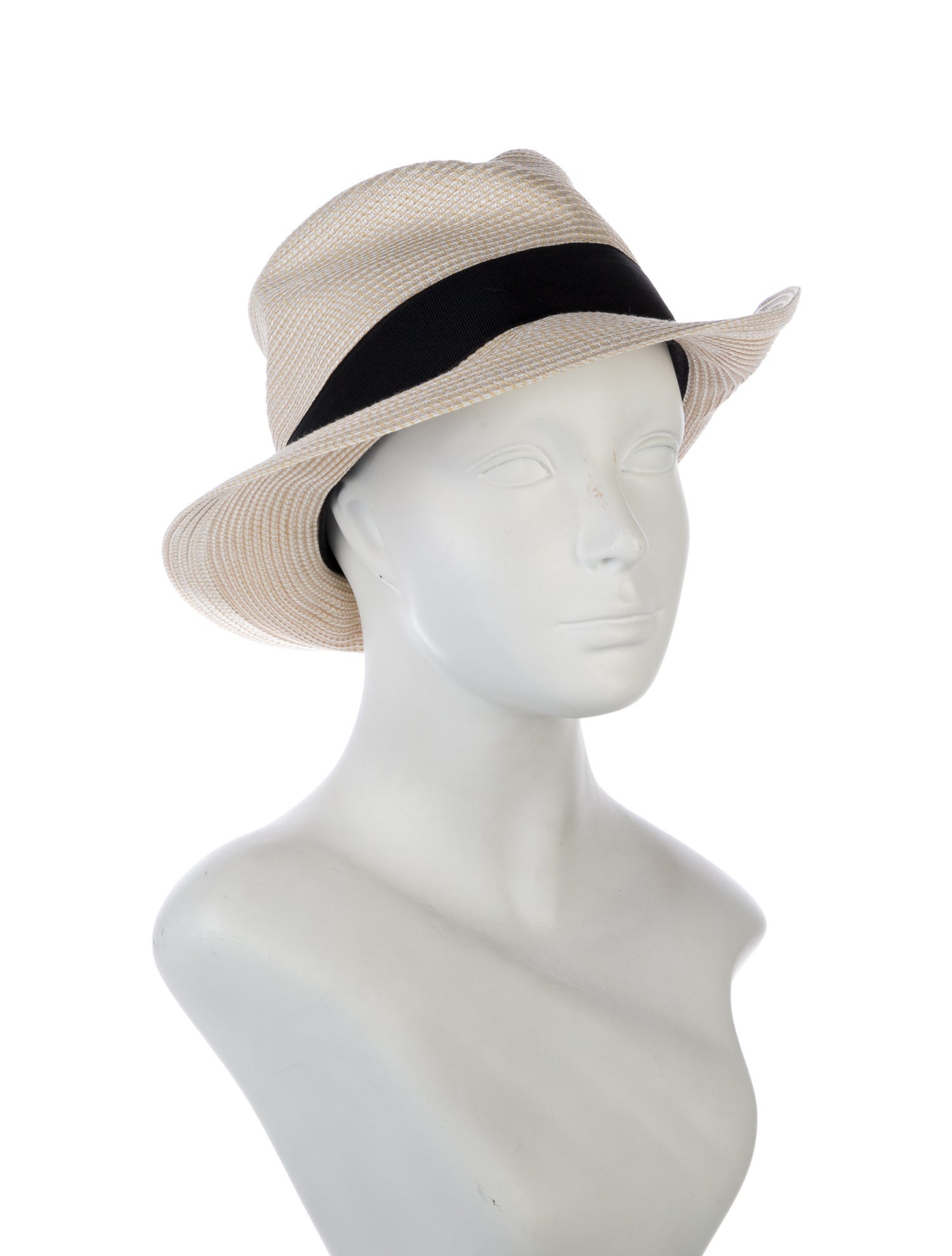 Eric Javits neutral color pattern print hat