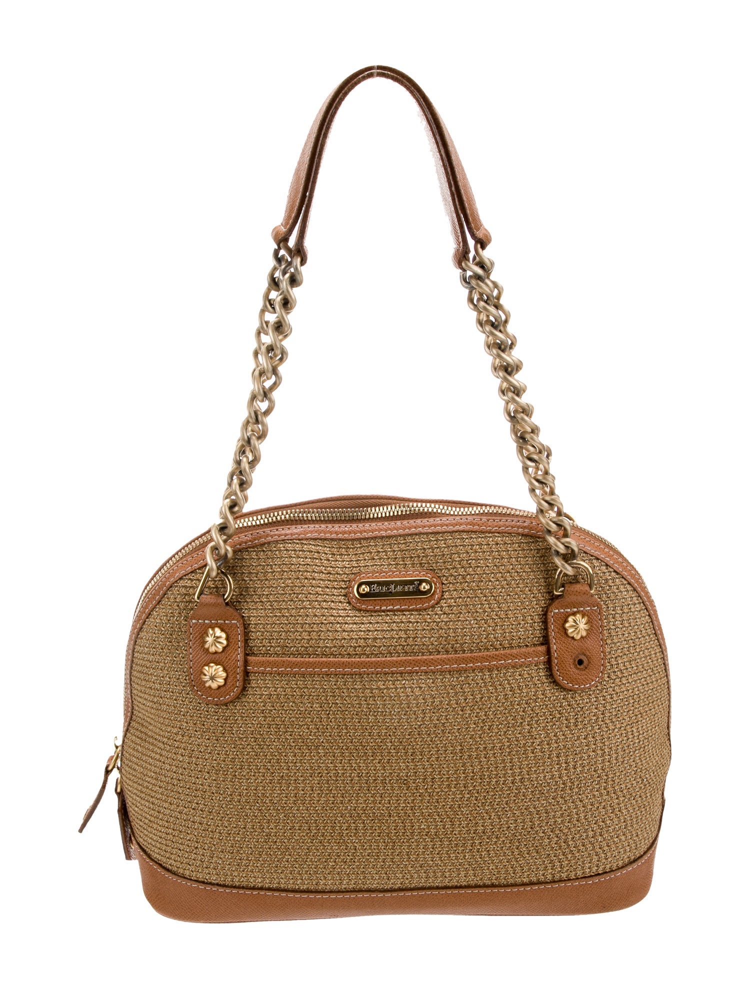 Eric Javits Straw Top Handle Bag