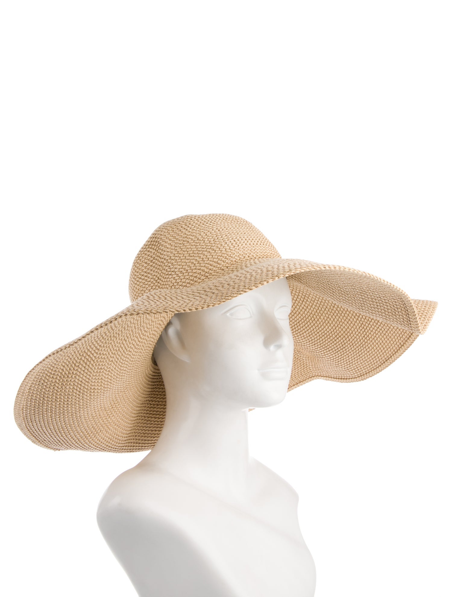 Eric Javits Straw Floppy Wide Brim Hat