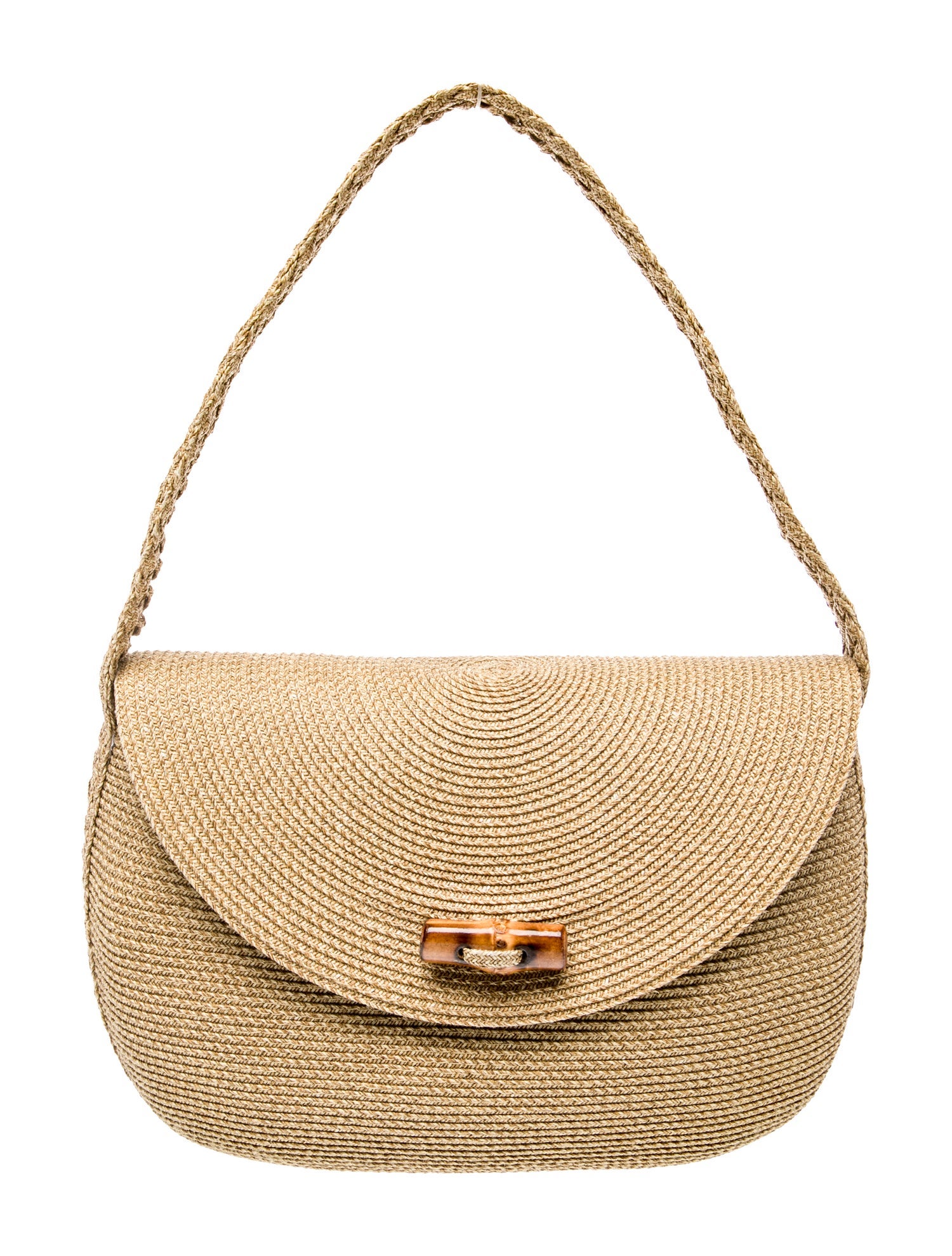 Eric Javits Raffia Top Handle Bag