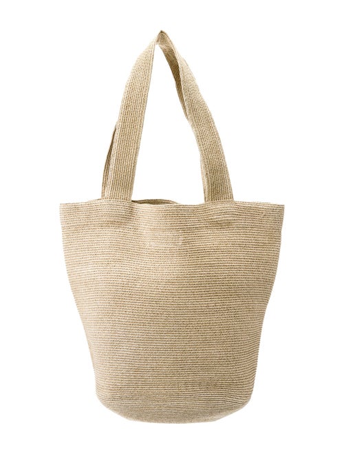 Eric Javits Raffia Bucket Bag