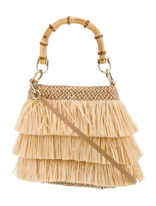 Eric Javits Straw Top Handle Bag