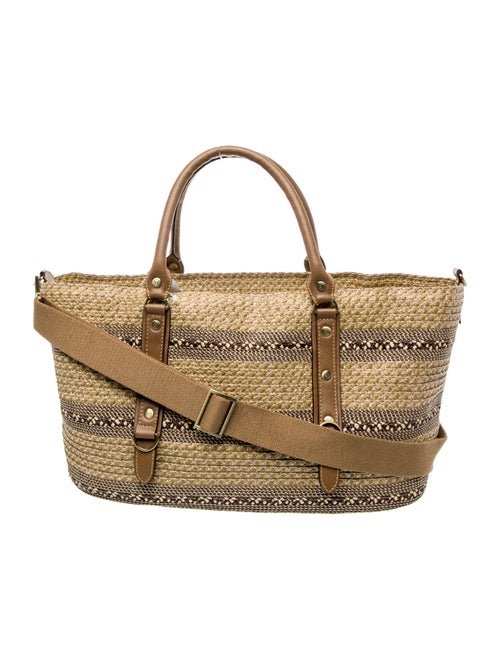 Eric Javits Straw Top Handle Bag
