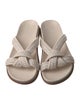 Eric Javits Leather Slides