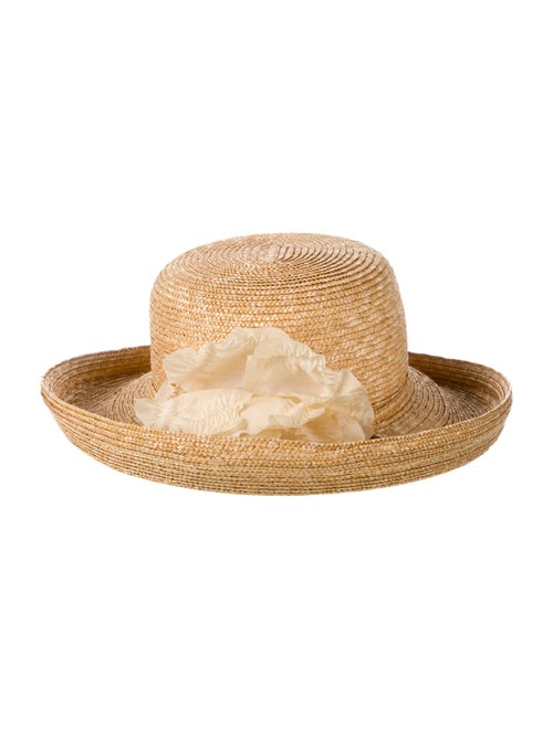 Eric Javits Eric Javits Neutral Straw Bucket Hat