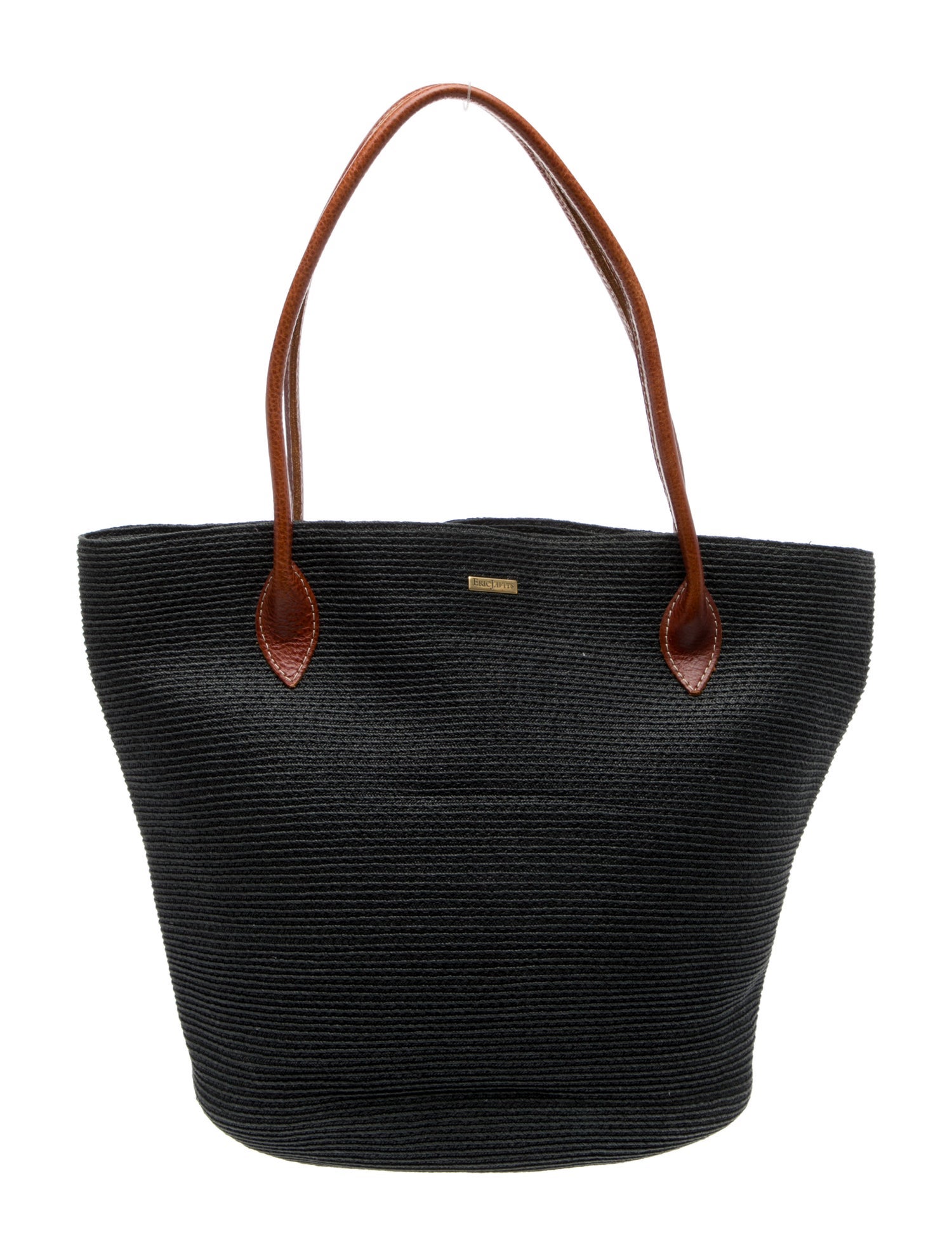 Eric Javits Raffia Top Handle Bag