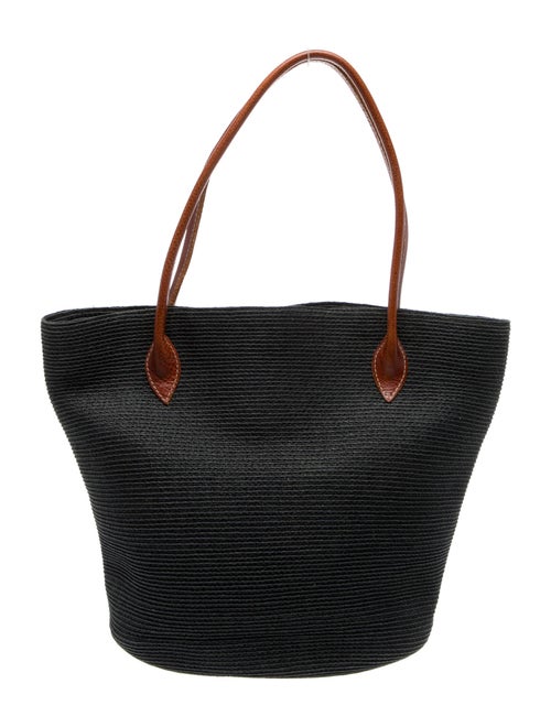 Eric Javits Raffia Top Handle Bag