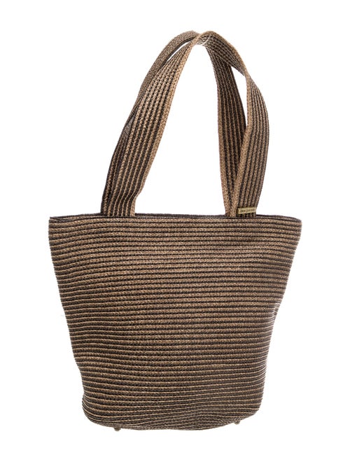 Eric Javits Straw Top Handle Bag