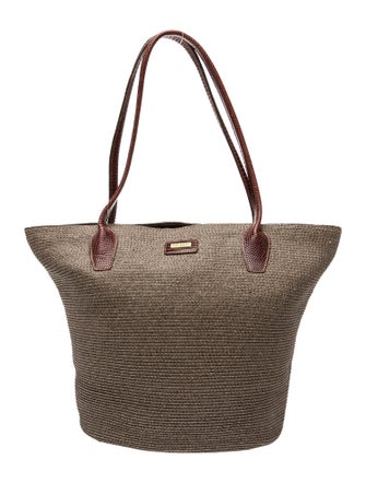 Eric Javits Raffia Shoulder Bag