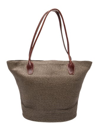 Eric Javits Raffia Shoulder Bag