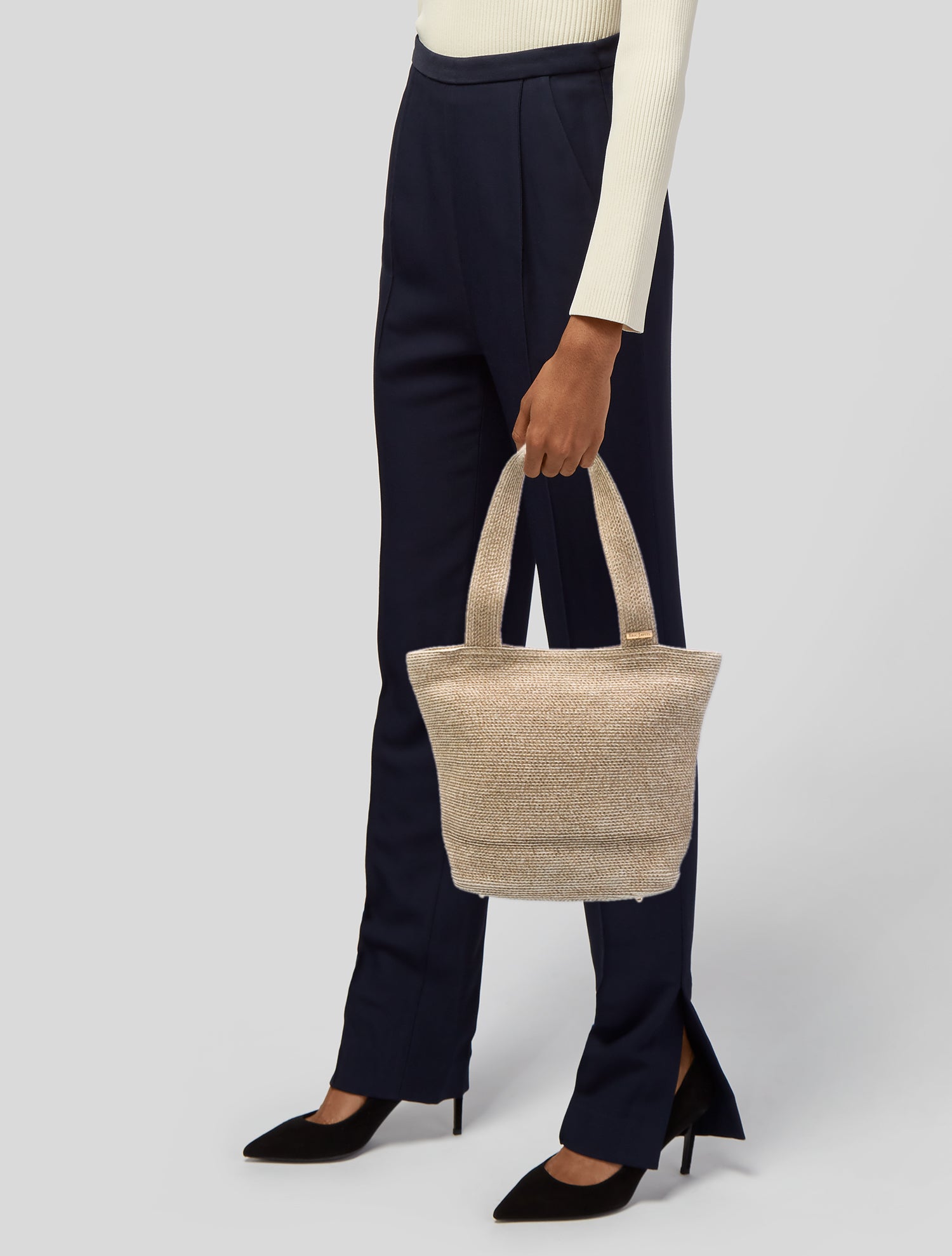 Eric Javits Raffia Shoulder Bag
