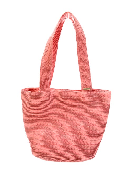Eric Javits Raffia Top Handle Bag