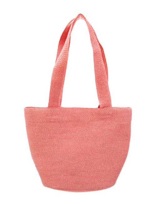 Eric Javits Raffia Top Handle Bag