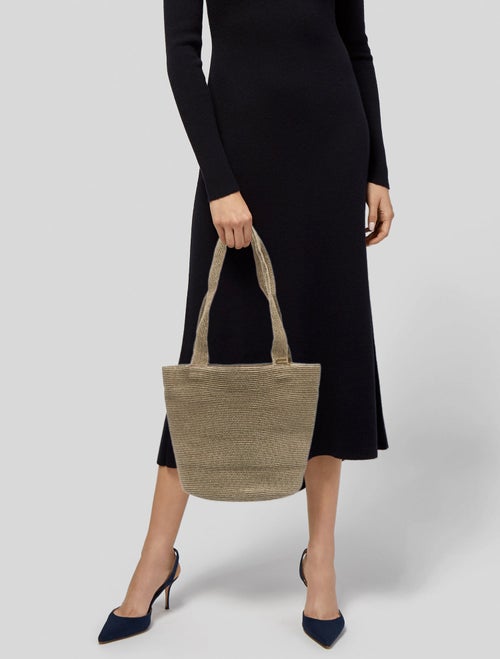 Eric Javits Jute Bucket Bag