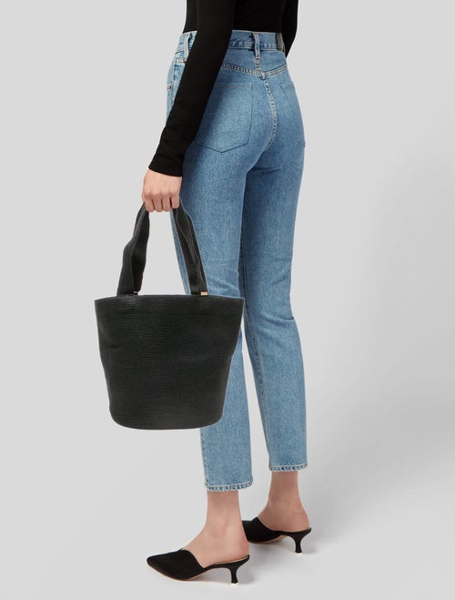 Eric Javits Raffia Bucket Bag