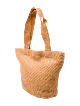 Eric Javits Raffia Bucket Bag