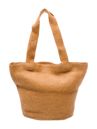 Eric Javits Raffia Bucket Bag